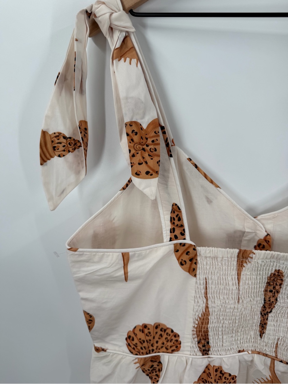 Farm Rio NEW Leopard Shell Midi Dress - Picture 14 of 16
